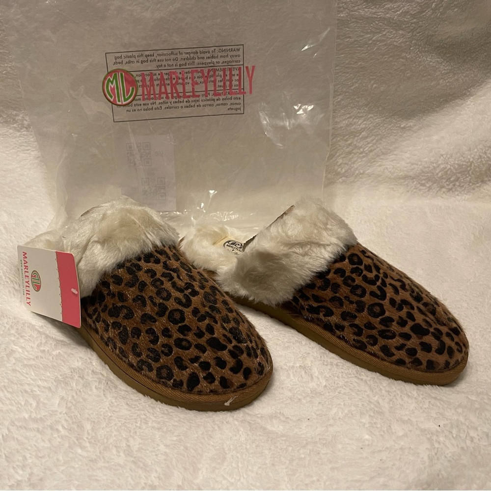 Marleylilly Cheetah Slippers